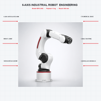 Robot industriel articulé à 6 axes de 75 kg ER12 900 pour l'entretien de machines CNC et la fabrication de composants EFORT