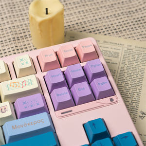 GG Uni-corn Music Sound Cherry Profile Keycaps 144 Keys PBT Sublimación para Mx Switch <span class=keywords><strong>Teclado</strong></span> mecánico magnético Wooting - Product Image 2