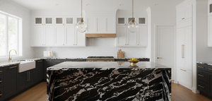 Cuarzo Jade Blanco Panda de Vietnam, Gran Losa, Diseño Moderno, 20 mm de Grosor, para Hoteles, Cocinas, Baños y Encimeras - Product Image 2