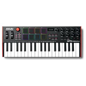 Controlador MIDI <span class=keywords><strong>Akai</strong></span> Professional <span class=keywords><strong>MPK</strong></span> <span class=keywords><strong>Mini</strong></span> Plus de 37 teclas con pad y perillas para producción musical - Product Image 6