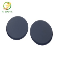 NQ SPORTS - Discos Deslizantes para Ejercicios Abdominales, Entrenamiento de Core, con Logotipo Personalizado, para Gimnasio y Pilates