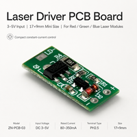 Nouveau module laser certifié ROHS, carte de circuit imprimé de pilote laser, entrée 3-5V, lampe universelle rouge/vert/bleu, courant constant