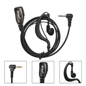 หูฟังแบบเกี่ยวหูรุ่นใหม่ PTT T82 Extreme T80 วิทยุสื่อสารสำหรับใช้งานกลางแจ้ง ร้านอาหาร หูฟังแบบขั้วเดียวสำหรับวิทยุสื่อสารสองทาง - Product Image 5