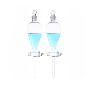 Alta Qualidade Pera Esférica Vidro Borosilicato Funis Separatórios 250ml - Product Image 5