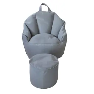 现代单座豆包沙发家具客厅舒适时尚的豆包座椅花形沙发