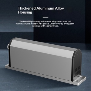 Side núi cửa tự động mở 90 độ cong cánh tay loại động cơ phẳng cửa điện gần hơn bên ngoài cộng đồng sân ngoài trời - Product Image 3