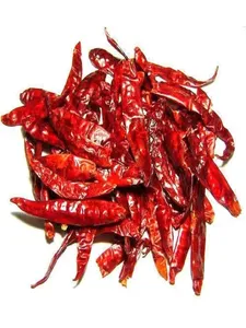 Chiles Rojos Enteros de Primera Calidad para Curry Picante, Encurtidos, Condimento y Cocina Tradicional India de Proveedor Indio - Product Image 5