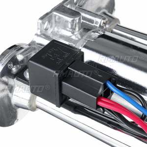 Nouveau Klaxon de Voiture 600DB Super Puissant 12V Double Trompette avec Compresseur pour Voiture, Camion, Bateau, Train – Avertisseur Sonore pour Signalisation Automobile - Product Image 5
