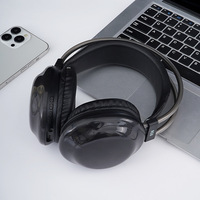 Système complet de disco silencieuse à 3 canaux, casque sans fil à LED, bundle de fête silencieuse, écouteurs et émetteur de disco silencieuse