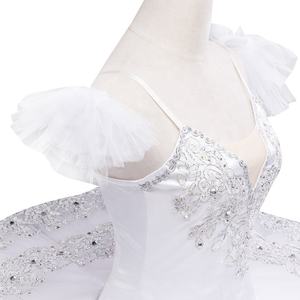 T0001 ragazze balletto professionale Tutu la bella addormentata <span class=keywords><strong>Ballerina</strong></span> rigida Tulle personalizzare classica danza bianca romantica Tutu - Product Image 3