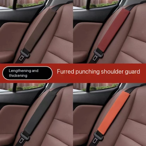 Cinturón de seguridad para coche, protector de hombro, cubierta protectora, Red de masaje, almohadilla acolchada transpirable para las cuatro estaciones, accesorios interiores para coche - Product Image 3