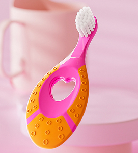 Cepillo <span class=keywords><strong>de</strong></span> Dientes para Bebés y Niños Pequeños <span class=keywords><strong>de</strong></span> 0 a 3 Años, Extra Suave con 10000 Cerdas <span class=keywords><strong>de</strong></span> Hilo Dental para las Encías del Bebé - Product Image 2