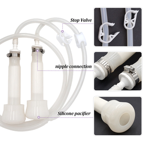 10L电动挤奶机不锈钢挤奶机农场牛羊真空吸水泵自动牛挤奶机待售 - Product Image 3