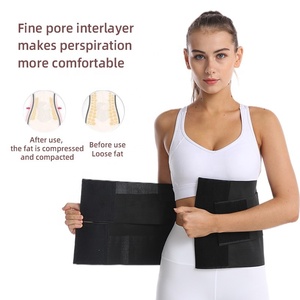 Personnalisé Perdre Du Poids Arracher <span class=keywords><strong>Me</strong></span> Up Sueur Bandage Wrap Taille Formateur Tummy Trimmer Ceinture Ventre Wrap Taille Formateur Ventre Wrap Shaper - Product Image 1