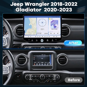 Cao Cấp Qualcomm 8 + 256G Android 13 Xe DVD Đa Phương Tiện Máy Nghe Nhạc Với GPS Carplay BT Cho Jeep Wrangler 2018-2022/Đấu Sĩ 2020-2023 - Product Image 3