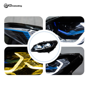 Phare de style laser AKD pour BMW Z4 E89 2009-2016, phare à œil d'ange, assemblage de phare modifié, phare LED, lampe avant, double couleur DRL - Product Image 4