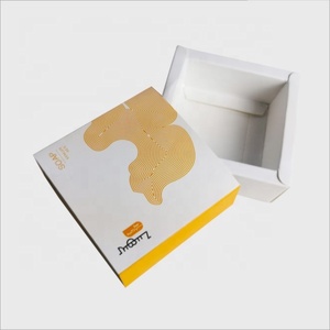 Tinh Tế Vuông Xà Phòng Trắng Gấp Hộp Bao Bì Có Thể Được Tùy Chỉnh - Product Image 3