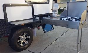 <span class=keywords><strong>Caravane</strong></span> tout-terrain American Standard 19FT Toy Hauler, camping-car, remorque de voyage 4x4, remorque de voyage en plein air, matériau en <span class=keywords><strong>aluminium</strong></span> durable - Product Image 5