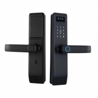 3D-Gesichtserkennung Tuya WiFi APP Smart Lock Schlüsselloser Zugang Fingerabdruck Passwort Karte Cloud-Daten Heim Hotel Großhandel