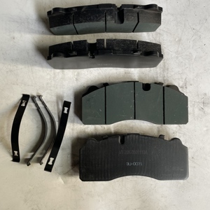 ผ้าเบรก WVA <span class=keywords><strong>3U</strong></span> 0071 สำหรับรถบรรทุกหนักและรถบัสที่มีเพลาเบรกแบบดิสก์ขนาด 22.5 นิ้ว ยี่ห้อ Weichai VIE20K - Product Image 1