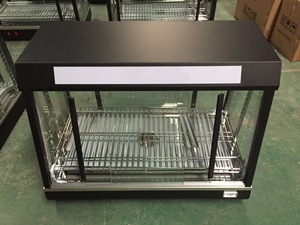 Loại Mới nóng thực phẩm hiển thị truy cập thực phẩm hiển thị ấm hơn <span class=keywords><strong>Showcase</strong></span> với cửa trượt thiết kế cổng - Product Image 5