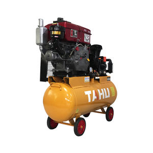 Tahu 180l מדחס אוויר נייד 12hp מנוע דיזל 1.25mpa מונחה חגורת DW-0.9/16 מדחסים תעשייתיים משאבת - Product Image 5