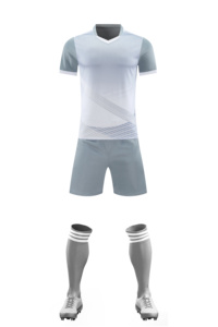 Seragam Wasit Sepak Bola Profesional Pria Lengan Pendek Kerah Tegak Set Jersey Celana Pendek Layanan OEM Kustomisasi 100% Poliester - Product Image 6