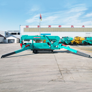 Mini camión sobre orugas hidráulico autopropulsado con precio de fábrica, grúa móvil todo terreno, capacidad de carga de 8 toneladas para espacios estrechos - Product Image 3