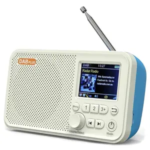 Rádio fm/dab portátil personalizado, rádio morning digital ethernet estéreo dab plus rádio