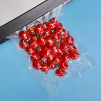 Rouleau de sacs sous vide gaufrés sans BPA en PA/PE, imprimés sur mesure, de qualité alimentaire, pour la cuisson sous vide et le stockage au congélateur