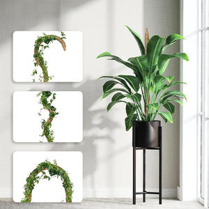 Lot de 2 poteaux en fibre de coco pliables de 40 pouces/100 cm, support pour plantes, accessoires de jardinage, fabriqués en fibre de coco, livraison locale depuis les États-Unis - Product Image 1