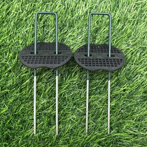 Agrafes de jardinage galvanisées en forme de U pour agrafes de paysage en plastique <span class=keywords><strong>anti</strong></span>-UV - Product Image 2