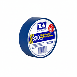 Nastro isolante blu 19 mmx18mt 320 confezione da 10 pezzi Tuk - Product Image 2