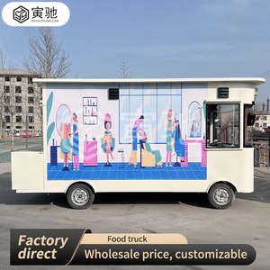 Camions de crème glacée, cuisines mobiles de rue, remorques alimentaires, fabrication de petits camions de restauration populaires - Product Image 2