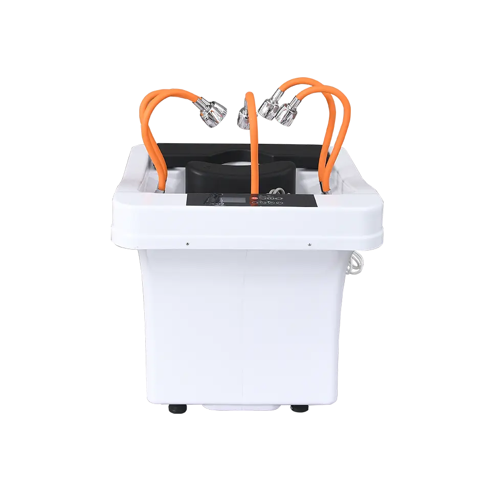 Separated Shampoo Basin Six Head Flushing Instrument Head Neck Body Therapy Water Strong Impulse Hair Salon Beauty SPA Shampoo