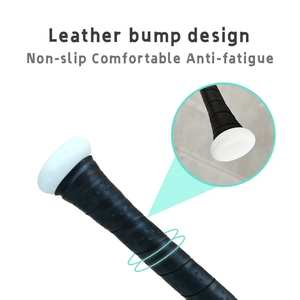 Venta al por mayor personalizado Bate De Beisbol de entrenamiento de paso rápido de madera para adultos protección de madera de fibra de carbono entrenamiento Softball bate de béisbol - Product Image 6