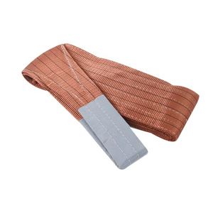 CE tiêu chuẩn 6ton 2m nhiệm vụ nặng nề <span class=keywords><strong>Polyester</strong></span> phẳng dệt vải <span class=keywords><strong>Sling</strong></span> mạnh mẽ Nylon nâng vành đai - Product Image 1