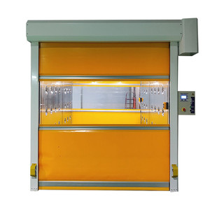 Persianas Enrollables Modernas Comerciales Resistentes al Fuego, Puerta Enrollable <span class=keywords><strong>de</strong></span> Acero con Clasificación <span class=keywords><strong>de</strong></span> Cortina Contra Incendios para Talleres y Supermercados - Product Image 3
