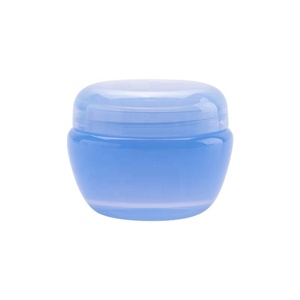 Pot cosmétique en plastique PP de petite taille en forme de champignon blanc, rose, violet, vert, bleu avec couvercle, 5g, 10g, 20g, 30g - Product Image 1