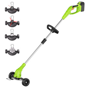 Cortadora de Césped de 21V con Batería Recargable de Iones de Litio para Uso Doméstico, Herramienta Versátil para Control de Malezas - Product Image 3