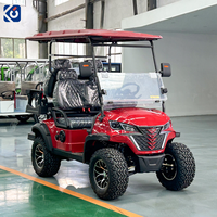 CAMP Straßenzugelassener 4-Sitzer Elektro-Golfwagen mit 72V Lithium-Batterie, 5KW Club Car, CE-Zertifiziert, für Resort- und Hotelnutzung