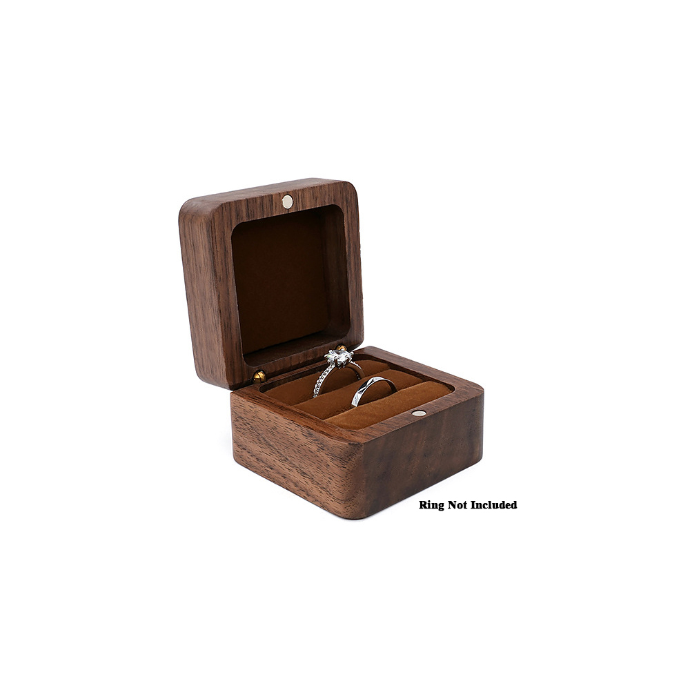 Double fente en velours marron