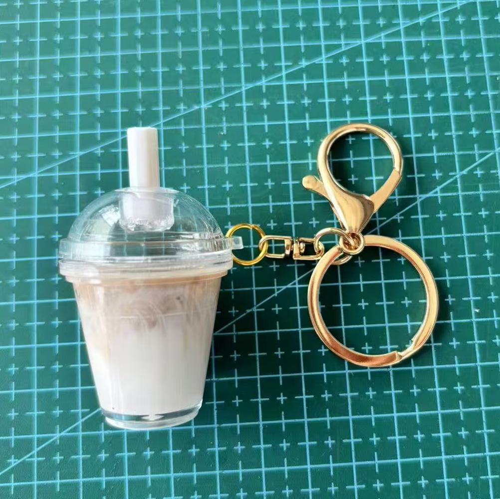 Latte (Round Lid)Keychain