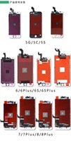 Pièces de rechange pour iPhone 6, accessoires de qualité supérieure, vente de gros, 50 pièces