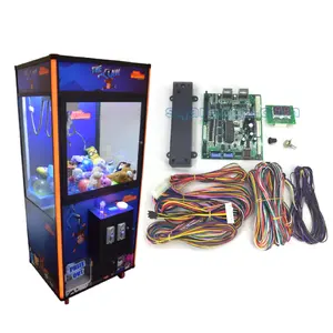 Personalizado crocodilo Crane motherboard Kit Peças Boa Qualidade PCB Board Crane Máquina Com Arnês De Fios/Arcade Boneca Máquina Board