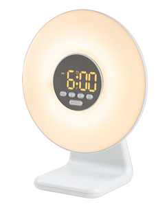 <span class=keywords><strong>Sveglia</strong></span> LED con Suoni della Natura, Radio FM e Caricatore Wireless, con Funzione Alba e Tramonto - Product Image 4