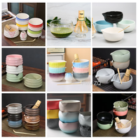 Fouet à Matcha Japonais en Soie Douce Fait Main, Vente en Gros Usine, Fouet à Matcha en Bambou Chasen avec Logo Gravé, Ensemble Complet