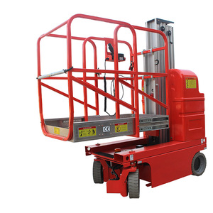 Elevador de Conductos Portátil de 8M 9.5M de Alta Gama, Andamio Hidráulico Autopropulsado con Cadena para Instalaciones Aéreas - Product Image 3