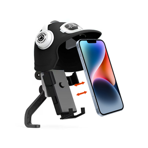 <span class=keywords><strong>Support</strong></span> de téléphone portable pour casque de moto et vélo avec pare-soleil – Fixation pour téléphone de moto et vélo - Product Image 4