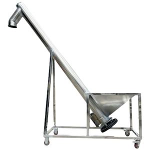 สายพานลำเลียงแบบสกรูเกลียวสำหรับผงสแตนเลส ข้าว แป้งพลาสติก อาหารเม็ด คอนกรีต กากตะกอน แป้ง ธัญพืช - Product Image 1